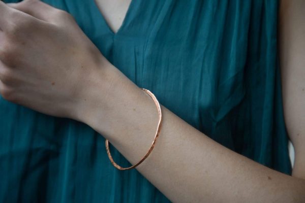 Ladbroke Grove Bangle - Rose Gold Vermeil