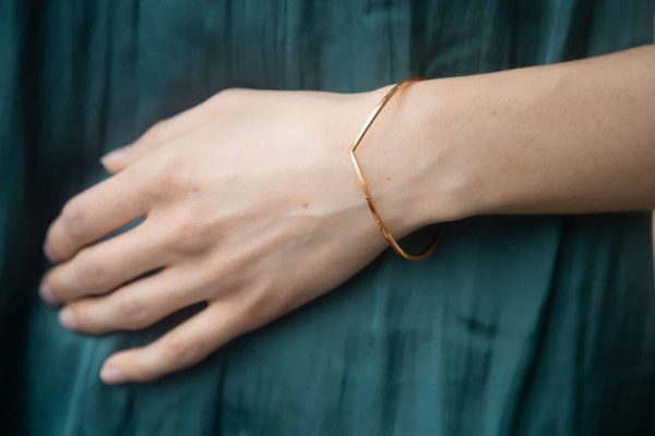 _66C7731 Primrose Hill Rose Gold Primrose Hill Bangle - Rose Gold Vermeil