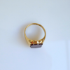 Signet side view A Late Victorian 15ct Gold Carnelian Shield Signet Ring